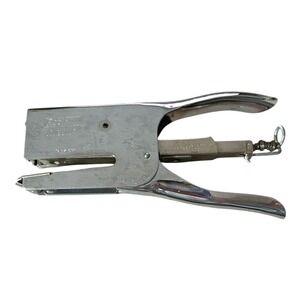 Vintage‎ Rapid All-Metal Classic 1 Hand Stapler Sweden WORKS Standard Staples